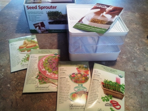 sprouter and seeds